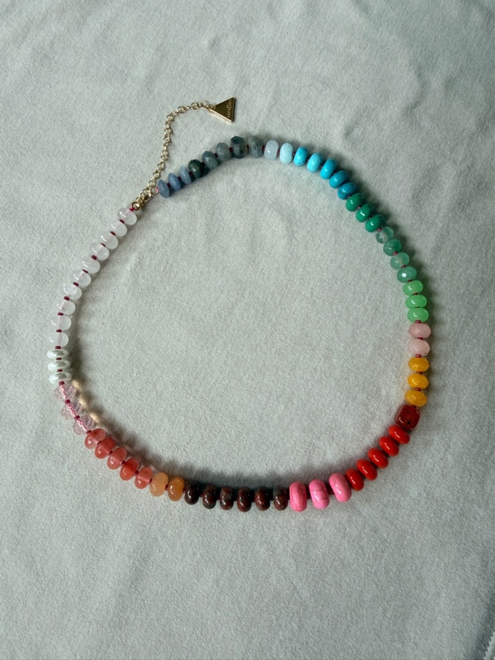 Anthropologie Multicolor Beaded Necklace